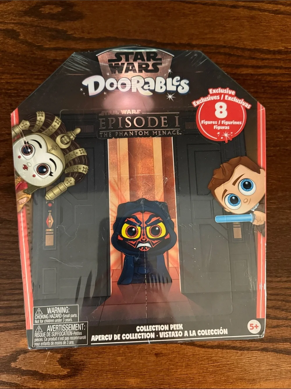 Star Wars Doorables Episode I Exclusive Darth Maul Figure - Black & Red - Picture 1 of 6